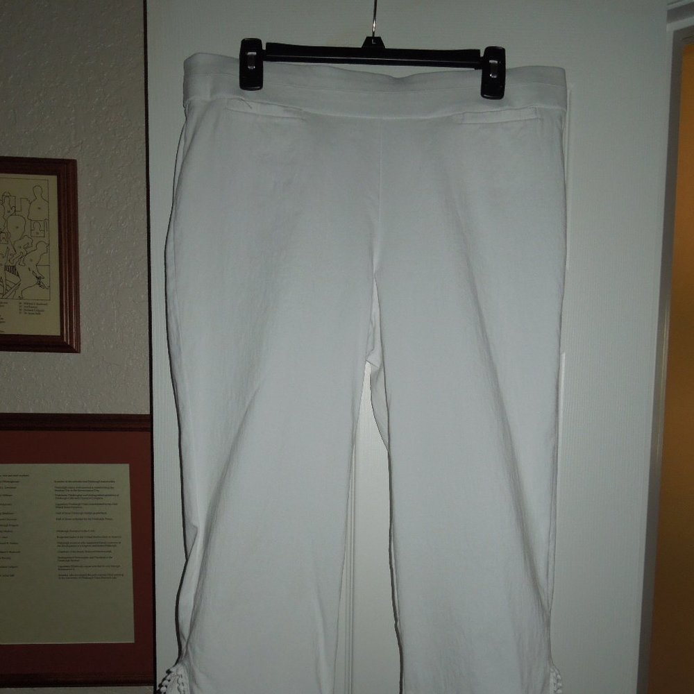 Coral Bay Women's Pants with fringe accents